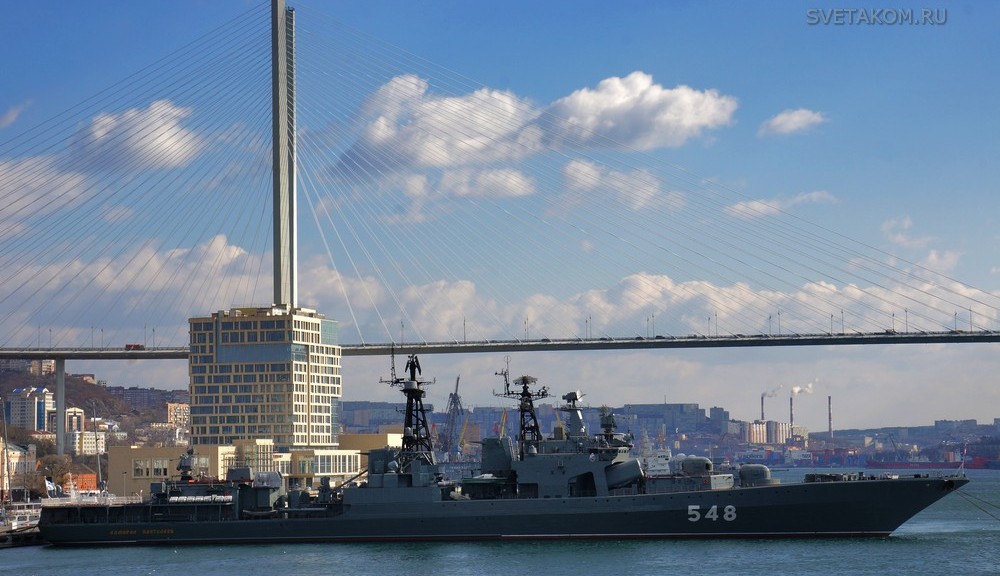 Тихоокеанский флот. Владивосток. Порт.