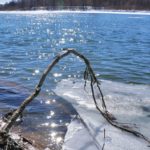 Весна, ледоход на реке 8